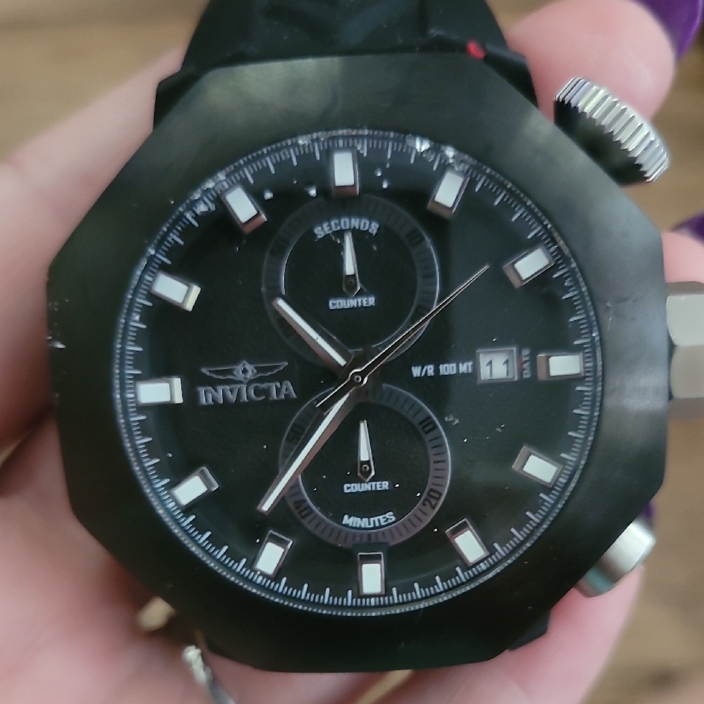Invicta 1 FORCE Stainless Steel Chronograph Watch